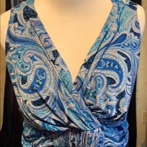 Some Large Maxi Dress in blues